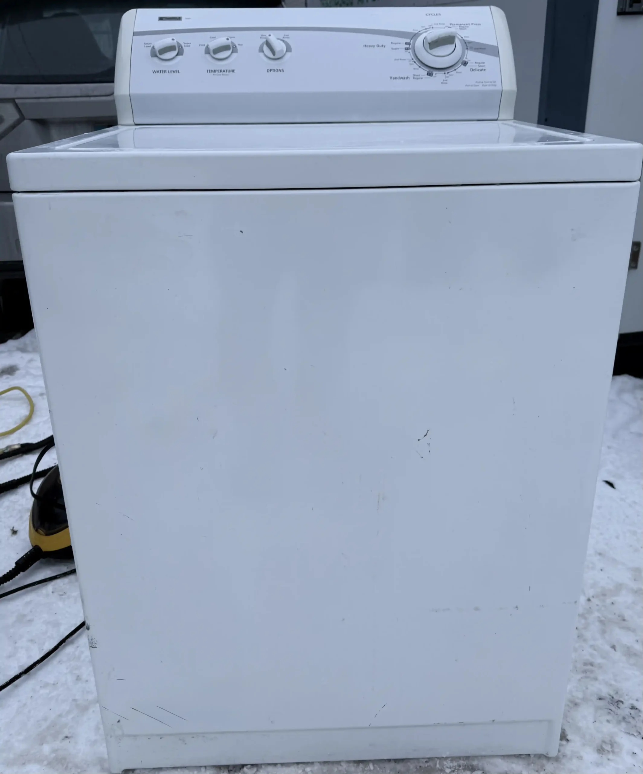 Kenmore Top-Load Washer — White