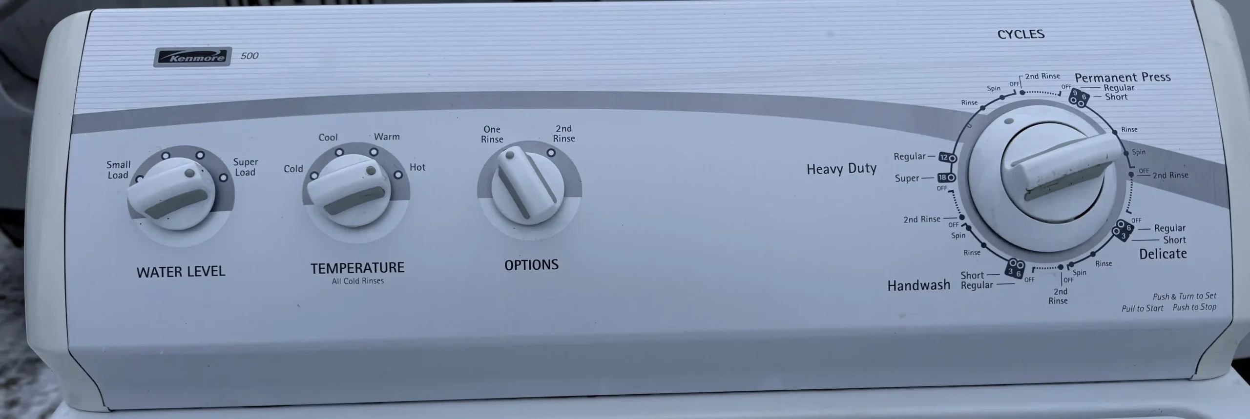 Kenmore Top-Load Washer — White - Image 3