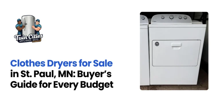 clothes dryers for sale St. Paul