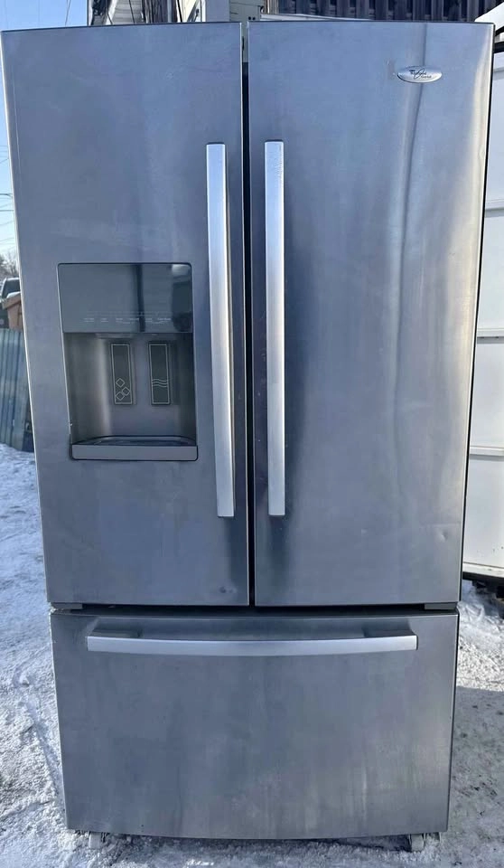 Whirlpool French Door Refrigerator – Stainless Steel