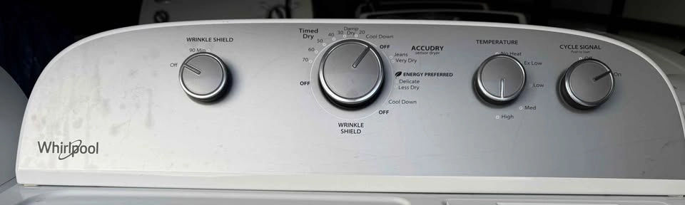 Whirlpool Washer + Electric Dryer – Matching Set - Image 2