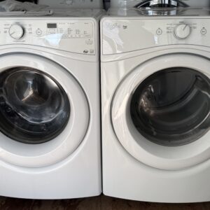 Whirlpool Front Load Washer & Electric Dryer Matching Set (4.5 Cu Ft  7.4 Cu Ft)
