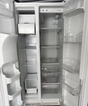 Frigidaire Side-by-Side Refrigerator – White – 33" Width - Image 2