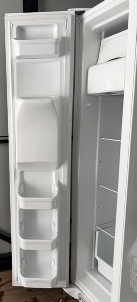 Frigidaire Side-by-Side Refrigerator – White – 33" Width - Image 3