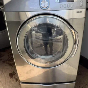 Samsung 7.4 Cu. Ft. Front-Load Electric Dryer – Stainless Door – Large Capacity