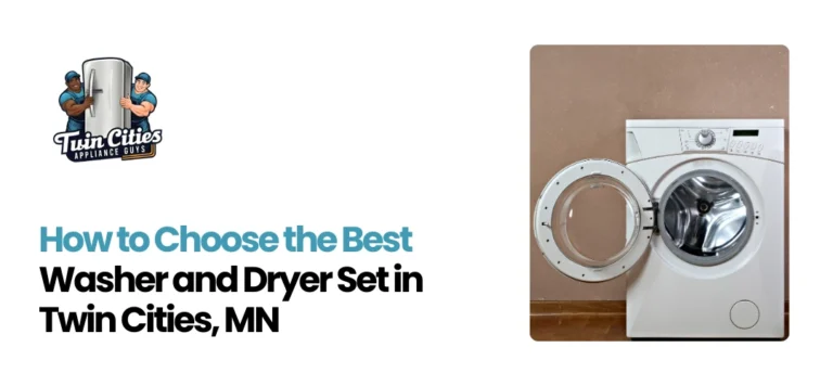 washer and dryer set Twin Cities, MN