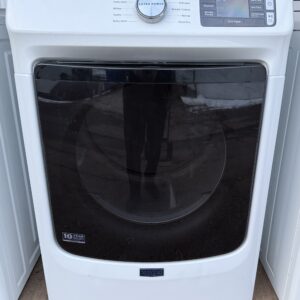 Maytag Front-Load Gas Dryer – Large Capacity, Steam Cycle