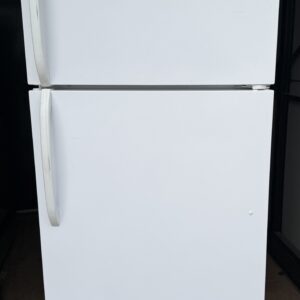 Frigidaire 18 Cu Ft Top-Freezer Refrigerator – 30” White