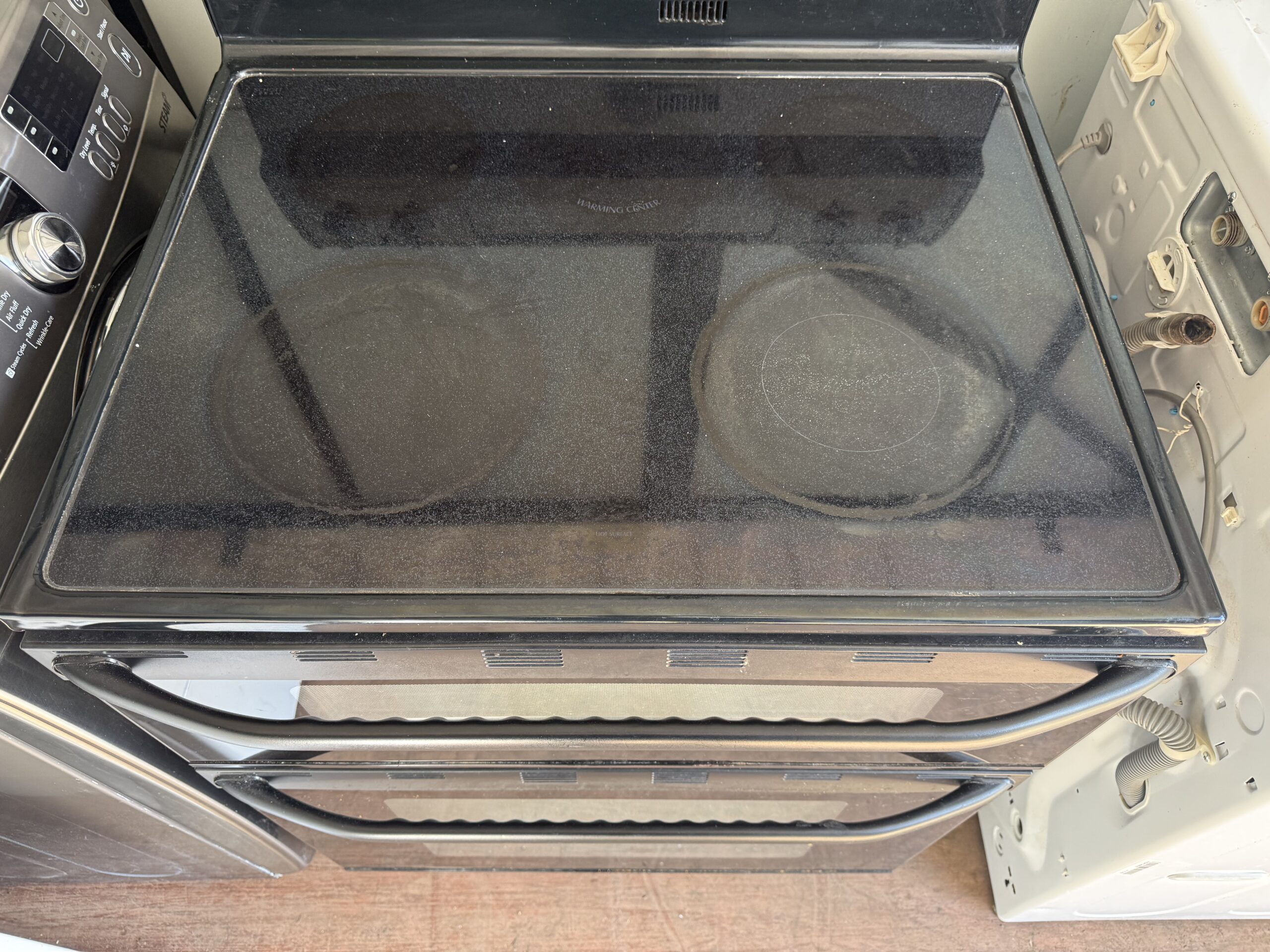 Maytag Gemini Black Double Oven Electric Range with Glass Cooktop - Image 4