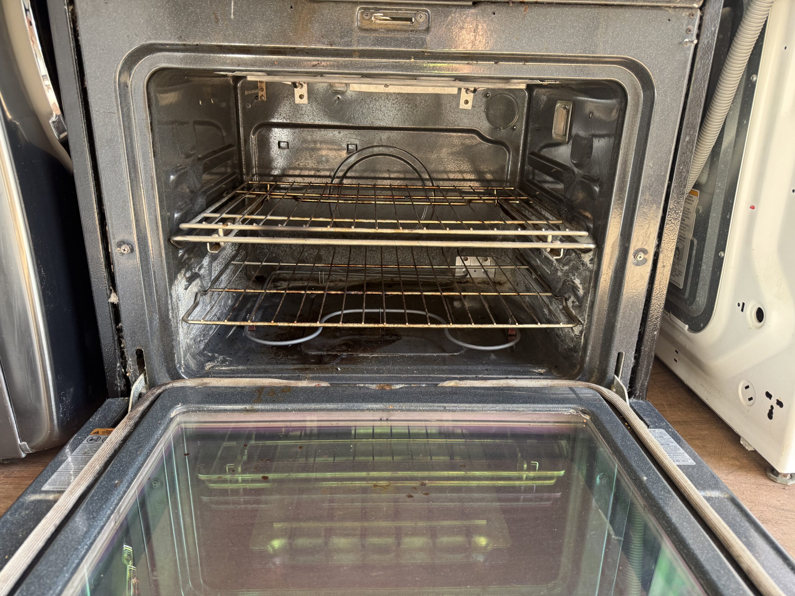 Maytag Gemini Black Double Oven Electric Range with Glass Cooktop - Image 2