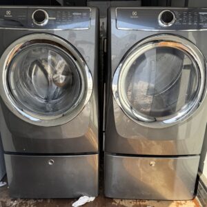 Electrolux Titanium Front-Load Washer and Electric Dryer Set