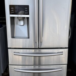 Samsung 25 Cu. Ft. French Door Refrigerator in Black Stainless