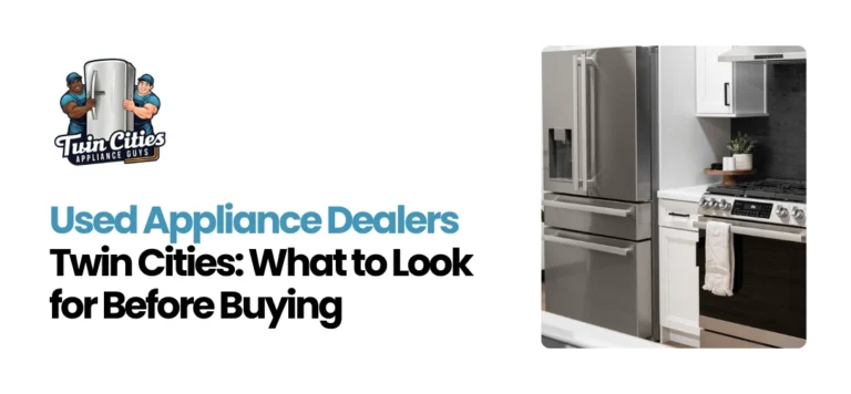 Used Appliance Dealers Twin Cities