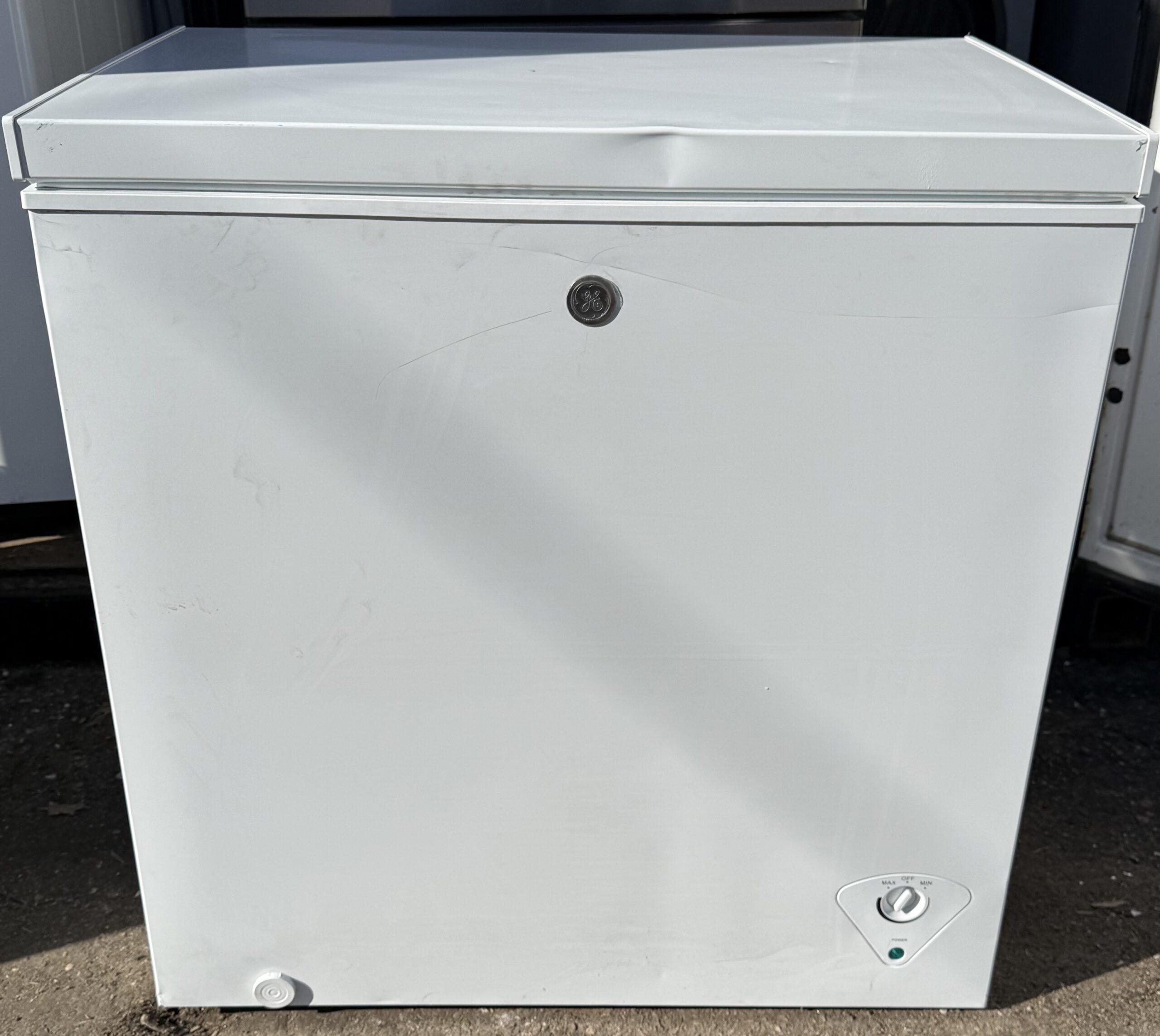 GE Chest Freezer (Never Used, Like New Condition)