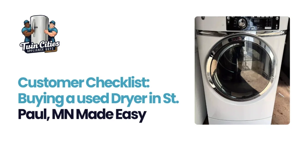 used Dryer in St. Paul, MN