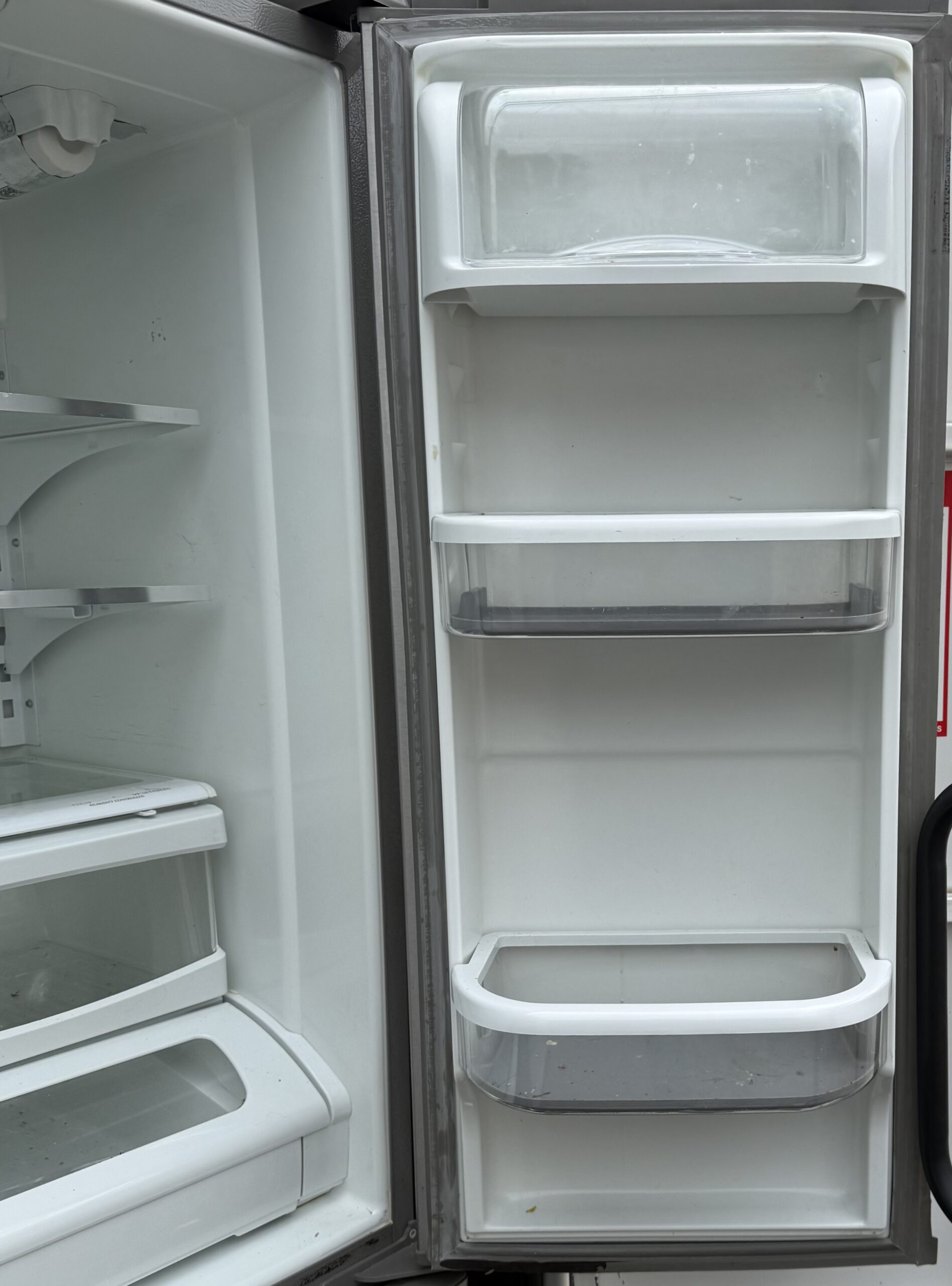 KitchenAid Counter-Depth Refrigerator — Right Door Interior with Bins