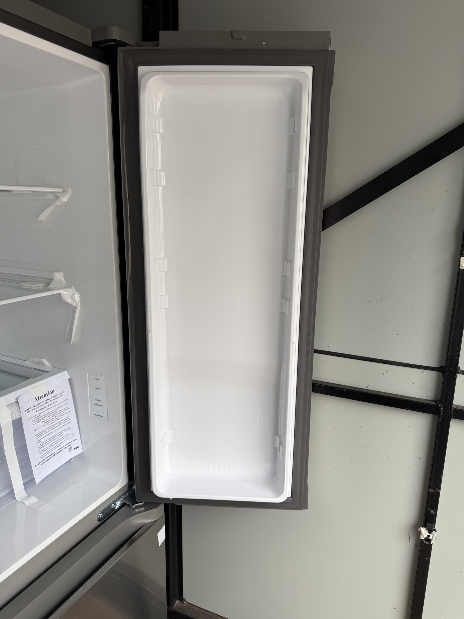 Samsung Counter-Depth French Door Refrigerator — Right Door Interior with Bins