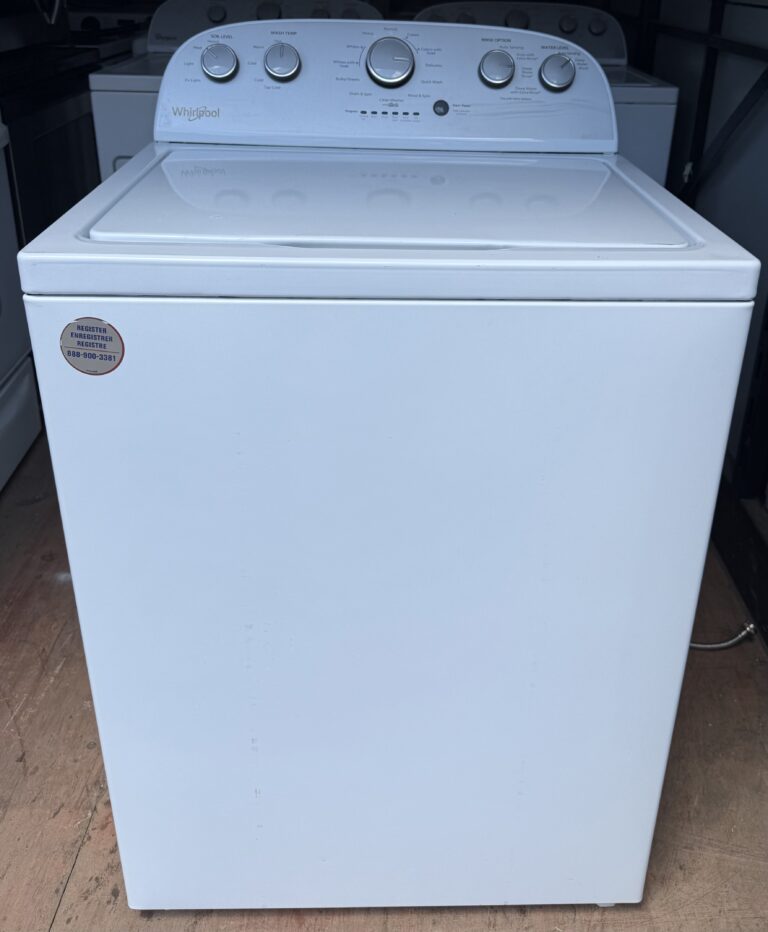 Whirlpool Top Load Washer 3.8 cu ft White — Front View