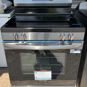 Frigidaire 30 inch Electric Range Stainless Steel — front view