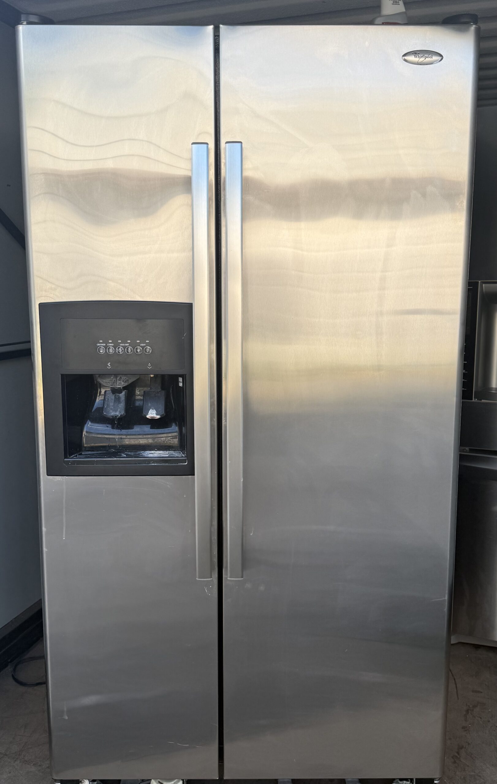 Whirlpool 25 cu ft Side-by-Side Refrigerator — Stainless