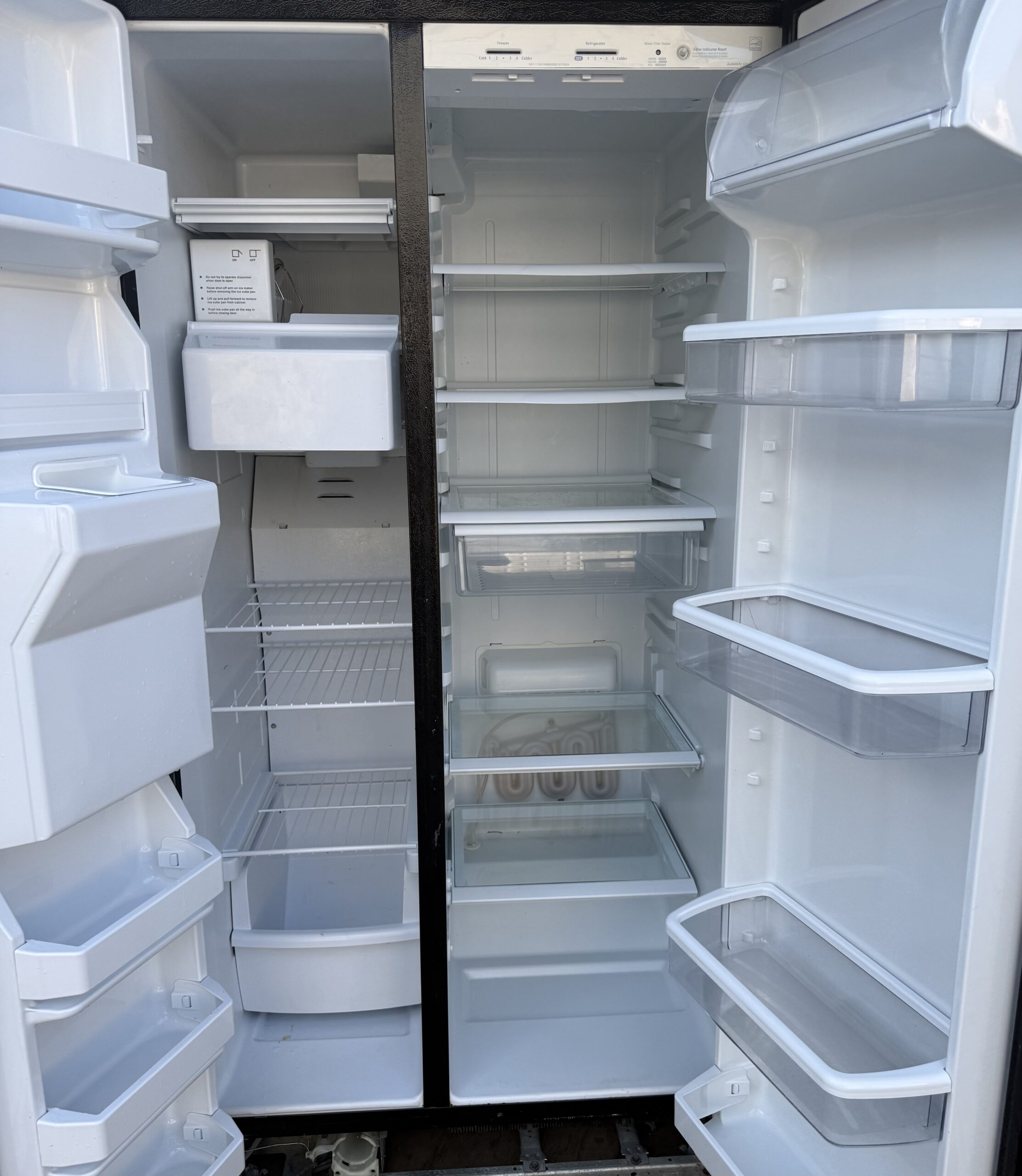 Whirlpool 25 cu ft Side-by-Side Refrigerator — Stainless - Image 2