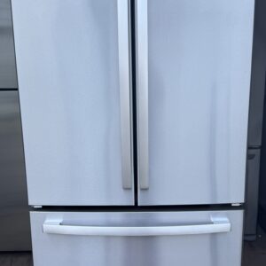 GE 27 cu ft French Door Refrigerator — Fingerprint-Resistant Stainless