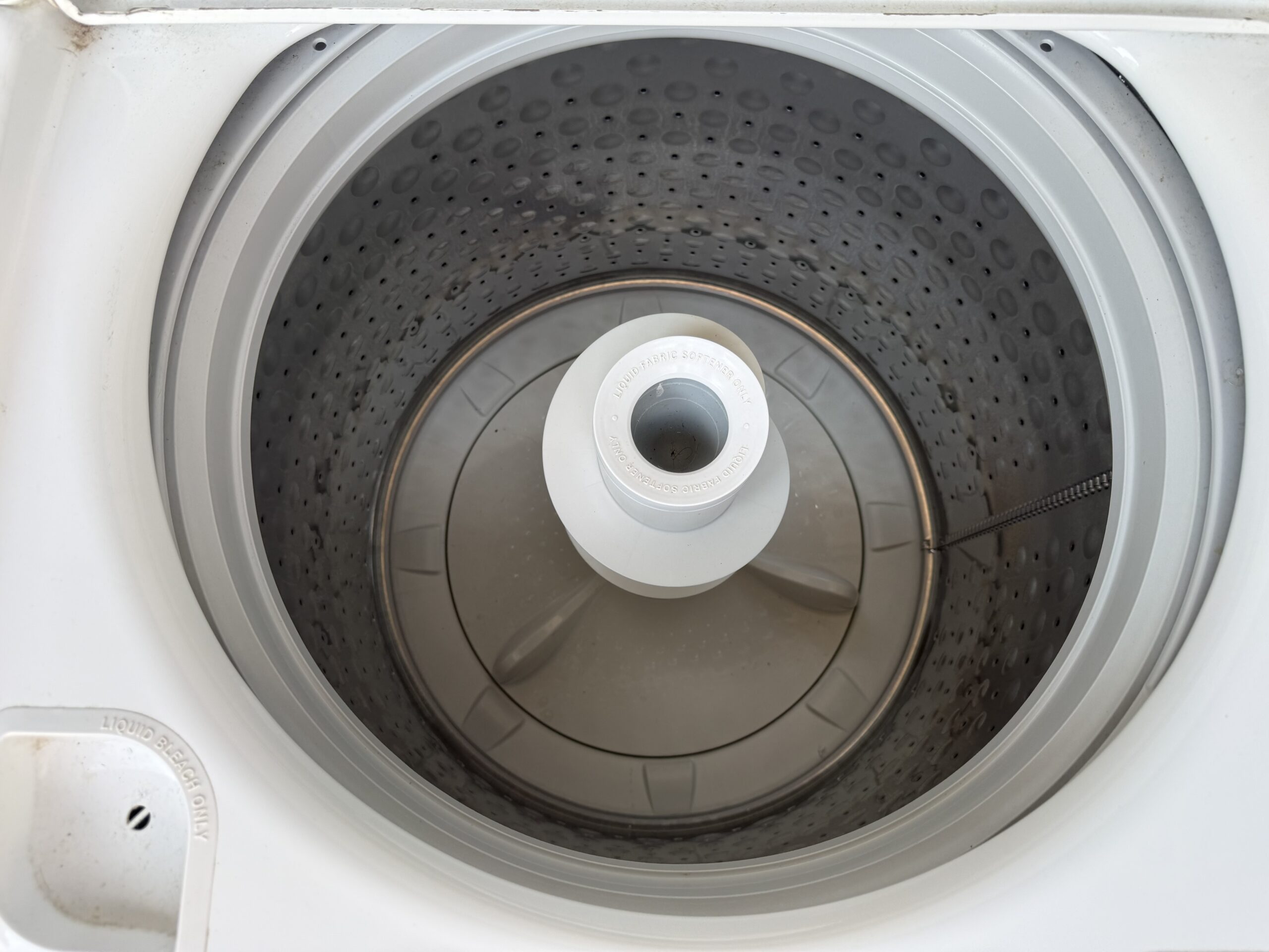 GE washer stainless steel wash basket with agitator
