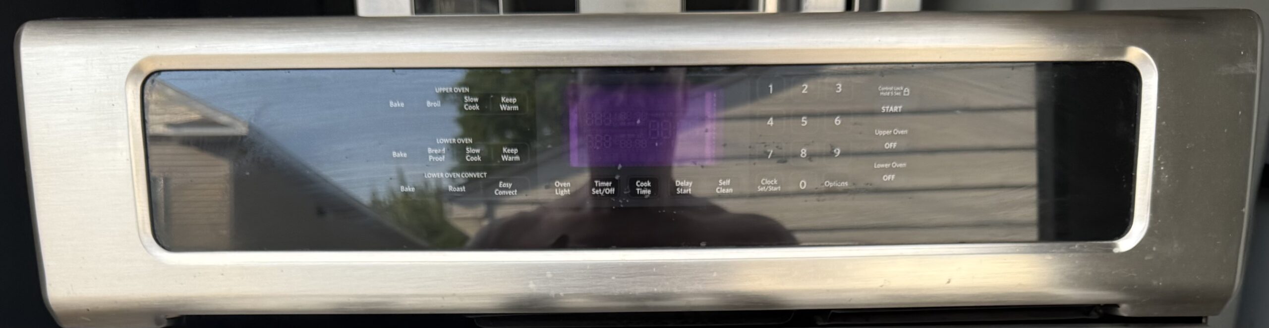 KitchenAid gas range oven interior with convection