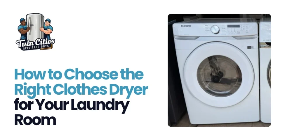 clothes dryer Twin Cities MN