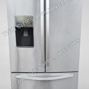 Whirlpool French-door refrigerator front with exterior dispenser