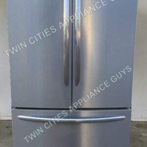 Frigidaire Gallery stainless French door refrigerator front view